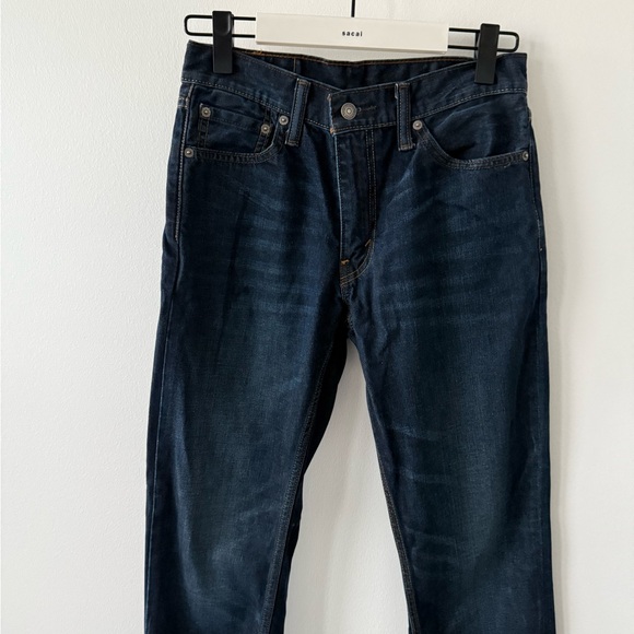 Levi's 511 Dark Wash Straight Leg Jeans - Picture 6 of 9